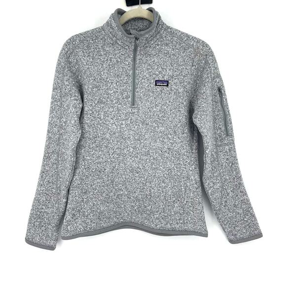 Patagonia Better Sweater Small 1/4 Zip Gray Pullover Small - Picture 5 of 5